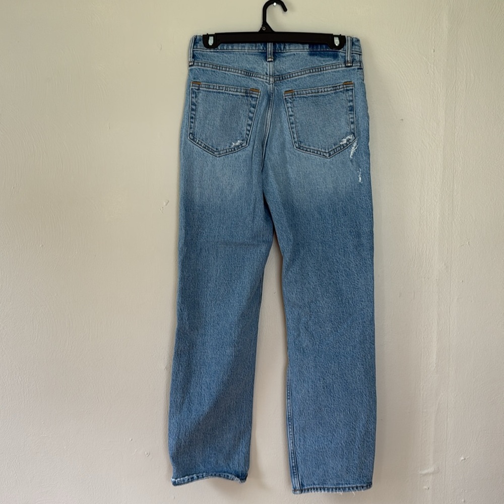 Abercrombie & Fitch the Dad High Rise Relaxed Light Blue Jeans 26/2 - Picture 5 of 6